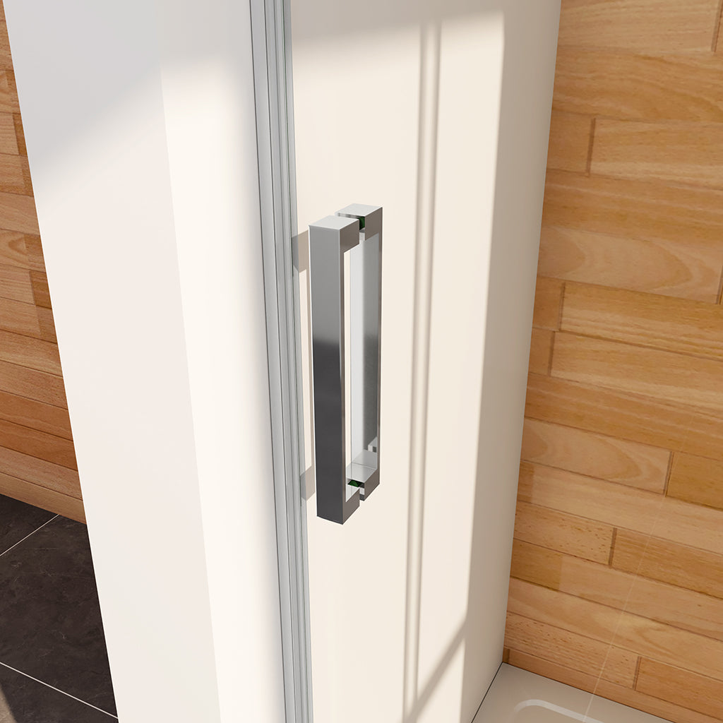 Duschkabinen duschschiebetür glas 160 H195 cm badezimmer ideen