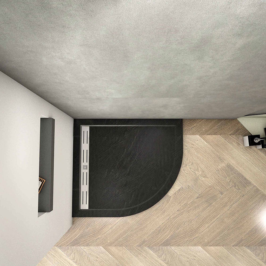 Duschtasse 90x90 cm viertelkreis für badezimmer