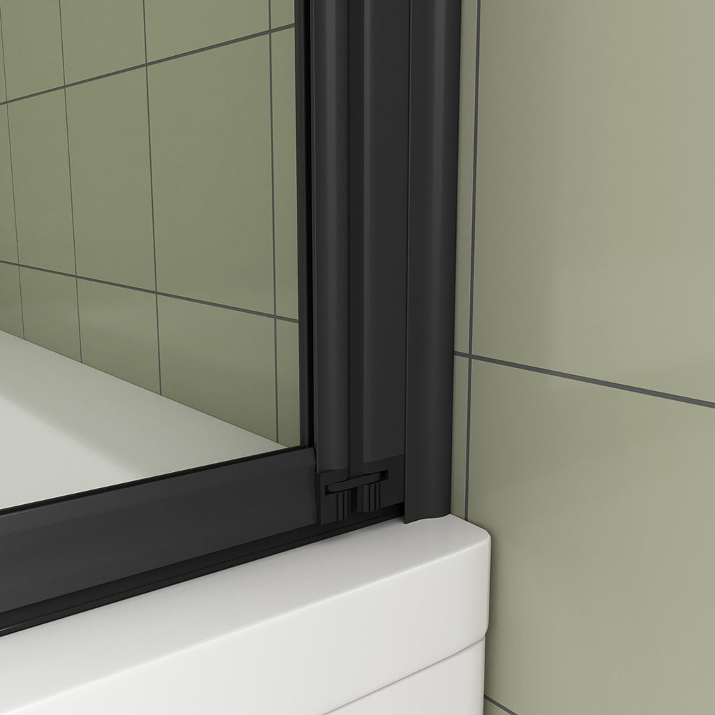 Duschtrennwande Duschwänd Badewannenaufsätz 120 H140 cm dusche für badezimmer