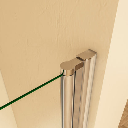 Duschtrennwande duschwand Badewannenaufsatz 80 H140 cm dusche für badezimmer