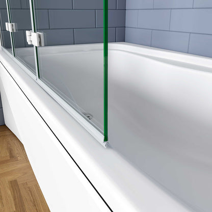Duschwand Badewannenaufsätz 130 H140 cm für badezimmer