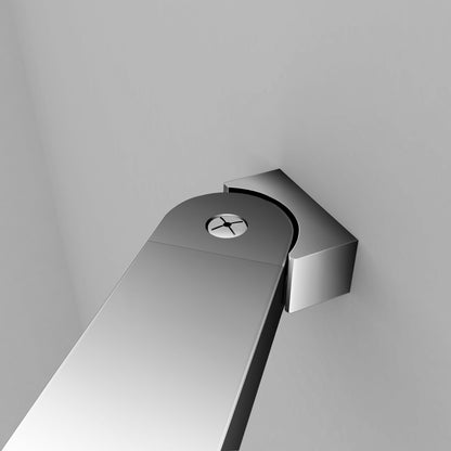 Dusche Stabilisator Stabilisationsstange 50cm Haltestange für Duschwand 6-8mm