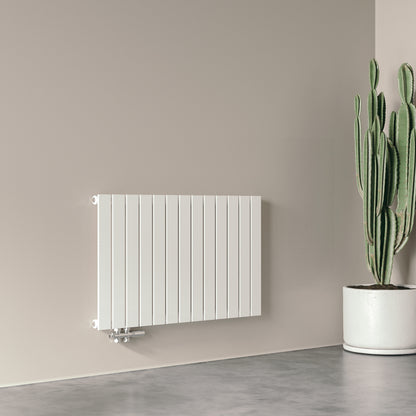 Heizkörper Flach 600x982mm Design-Heizkörper Paneelheizkörper Einlagig Horizontal Seitenanschluss 767W