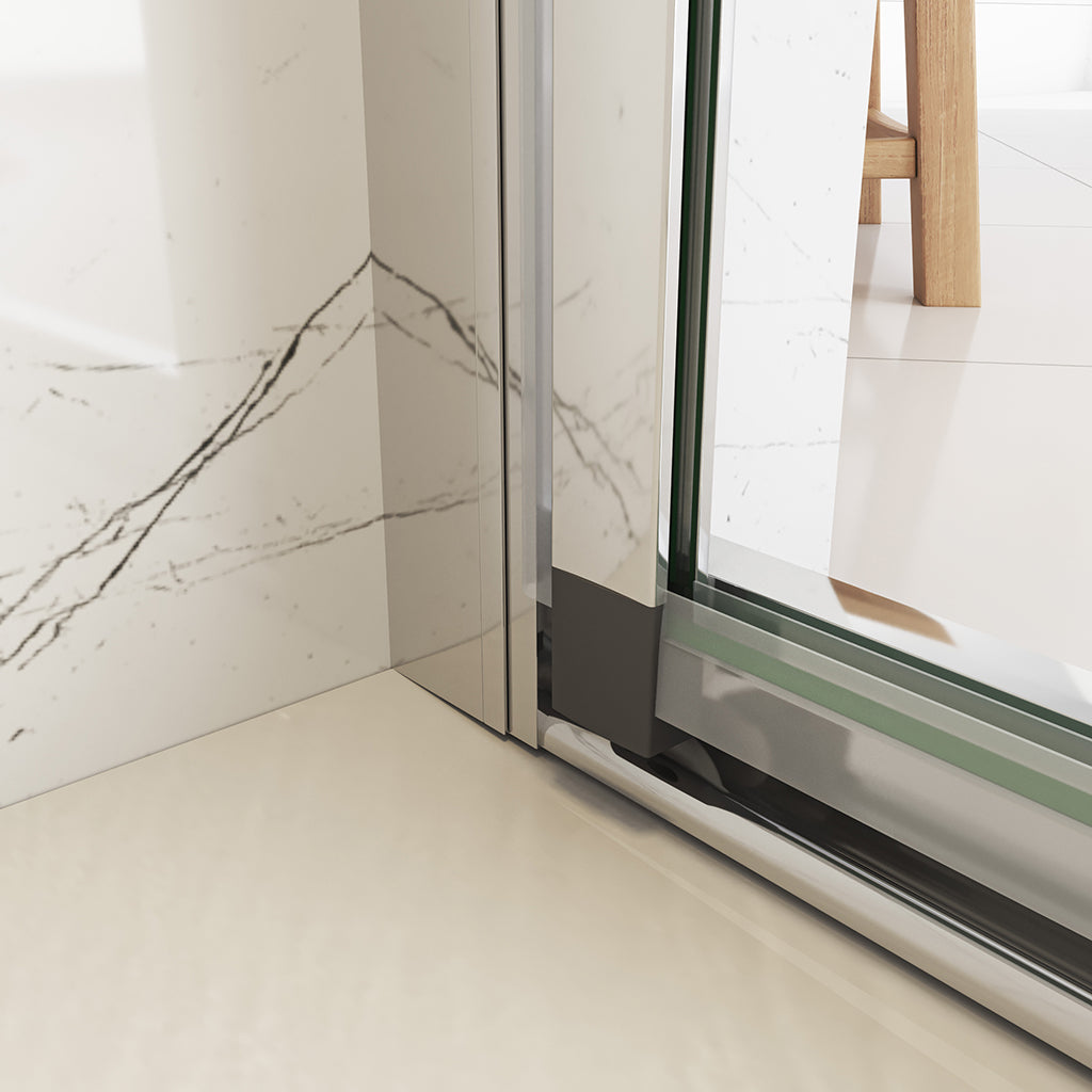 Falttür 1000 H1850 mm für badezimmer