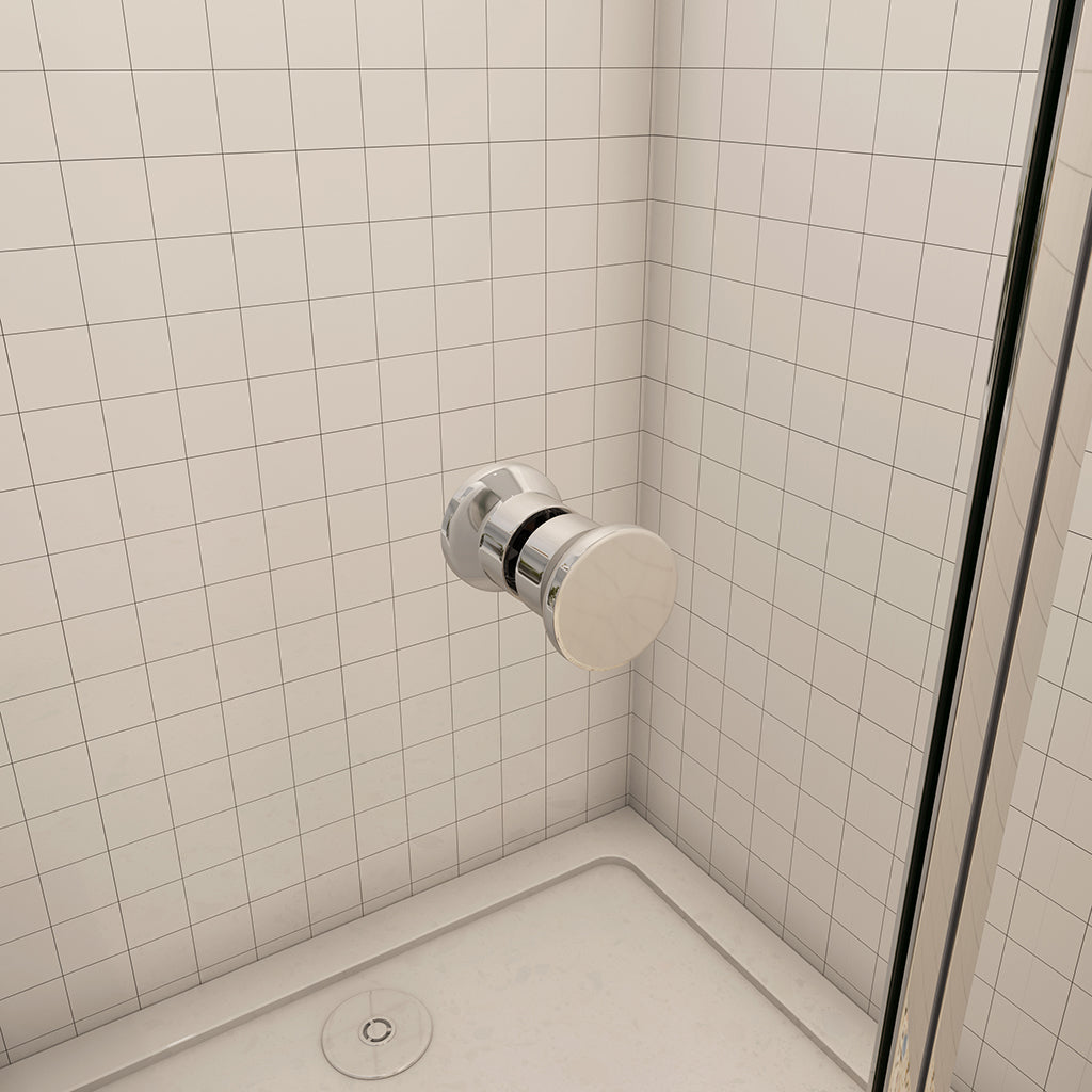 Falttür 90 H185 Duschwanne 90x90 cm für badezimmer
