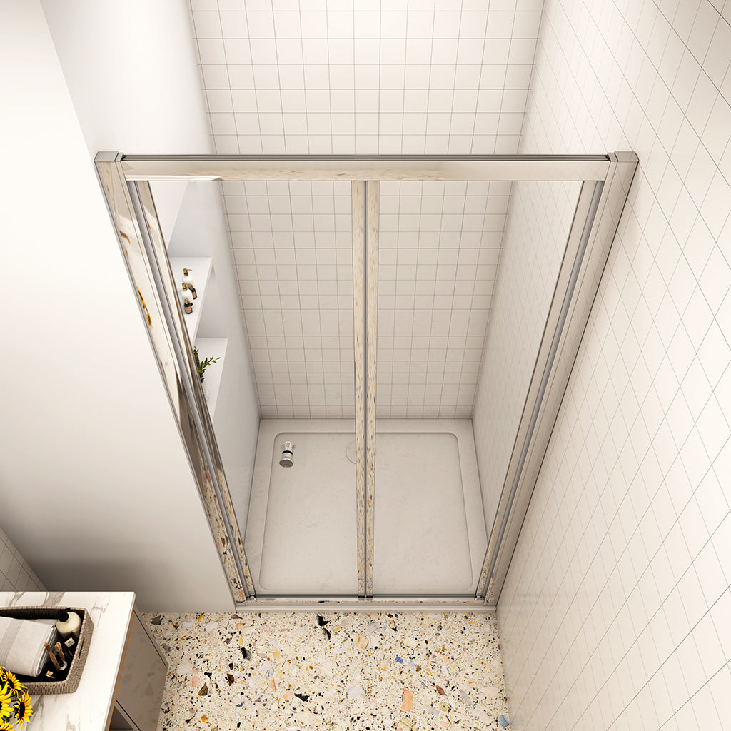 Falttür 900xH.1850 Duschtasse 900x900 mm badezimmer ideen
