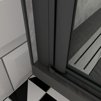 Falttür Nischentür 1200 H1850 mm badezimmer ideen