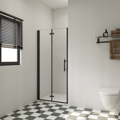 Falttür Nischentür 800xH.1850 Duschtasse 800x760 mm Ablaufgarnitur
