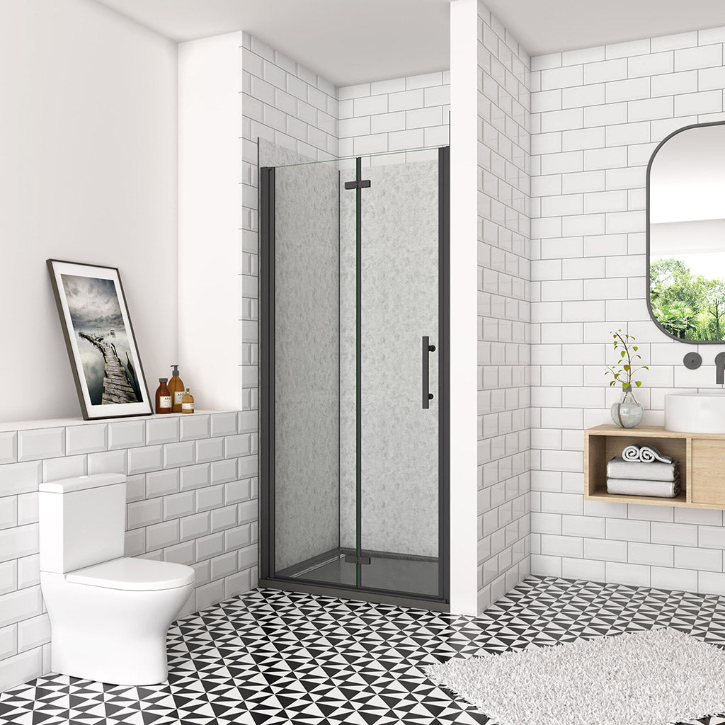 Falttür Nischentür 95 H195 cm badezimmer ideen