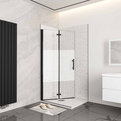 Falttür begehbare dusche 86 H195 cm für badezimmer