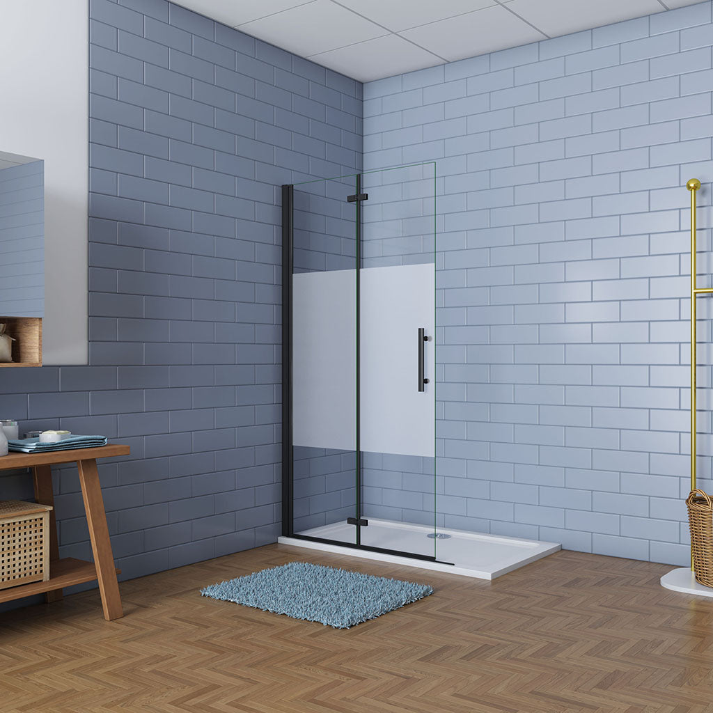 FalttürWalk in 760xH.1950 Duschtasse 1500x800 mm Ablaufgarnitur für badezimmer