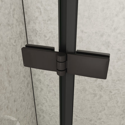 Falttürbegehbare dusche 86 H185 cm