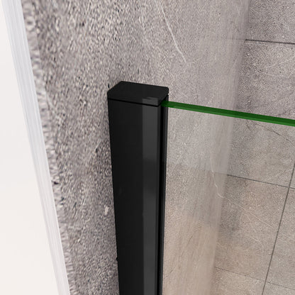 Glasdusche 1cm Walk in Duschwand 140 H200 cm