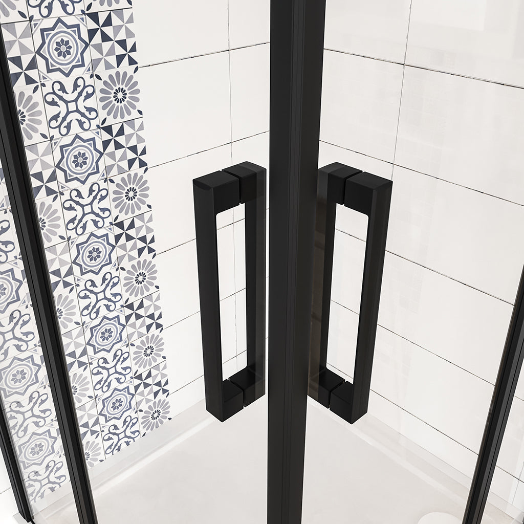 Glasdusche Drehtür Eckeinstieg 1000x800xH.1850mm Duschtasse Ablaufgarnitur badezimmer ideen