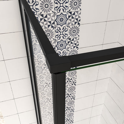 Glasdusche Drehtür Eckeinstieg 100x80 H185 cm Duschwanne Duschablauf badezimmer ideen