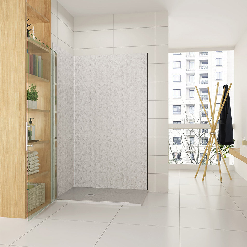 Glasdusche Drehtür Walk in 66 H185 cm badezimmer ideen