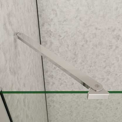 Glasdusche Drehtür Walk in 760 H1850 mm für badezimmer