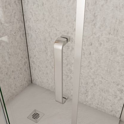 Glasdusche Drehtür Walk in 860 H1950 mm für badezimmer