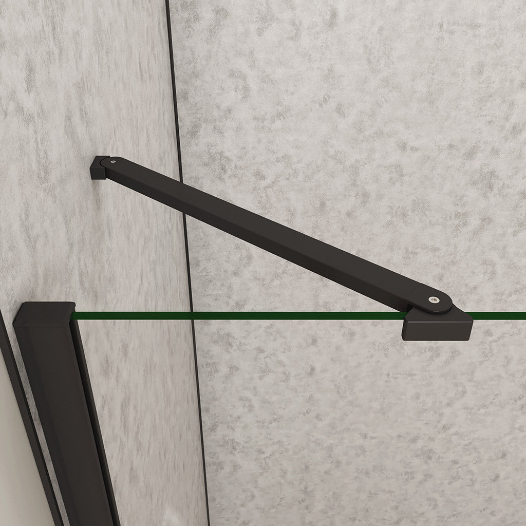 Glasduschtür begehbare dusche 116 H195 cm für badezimmer