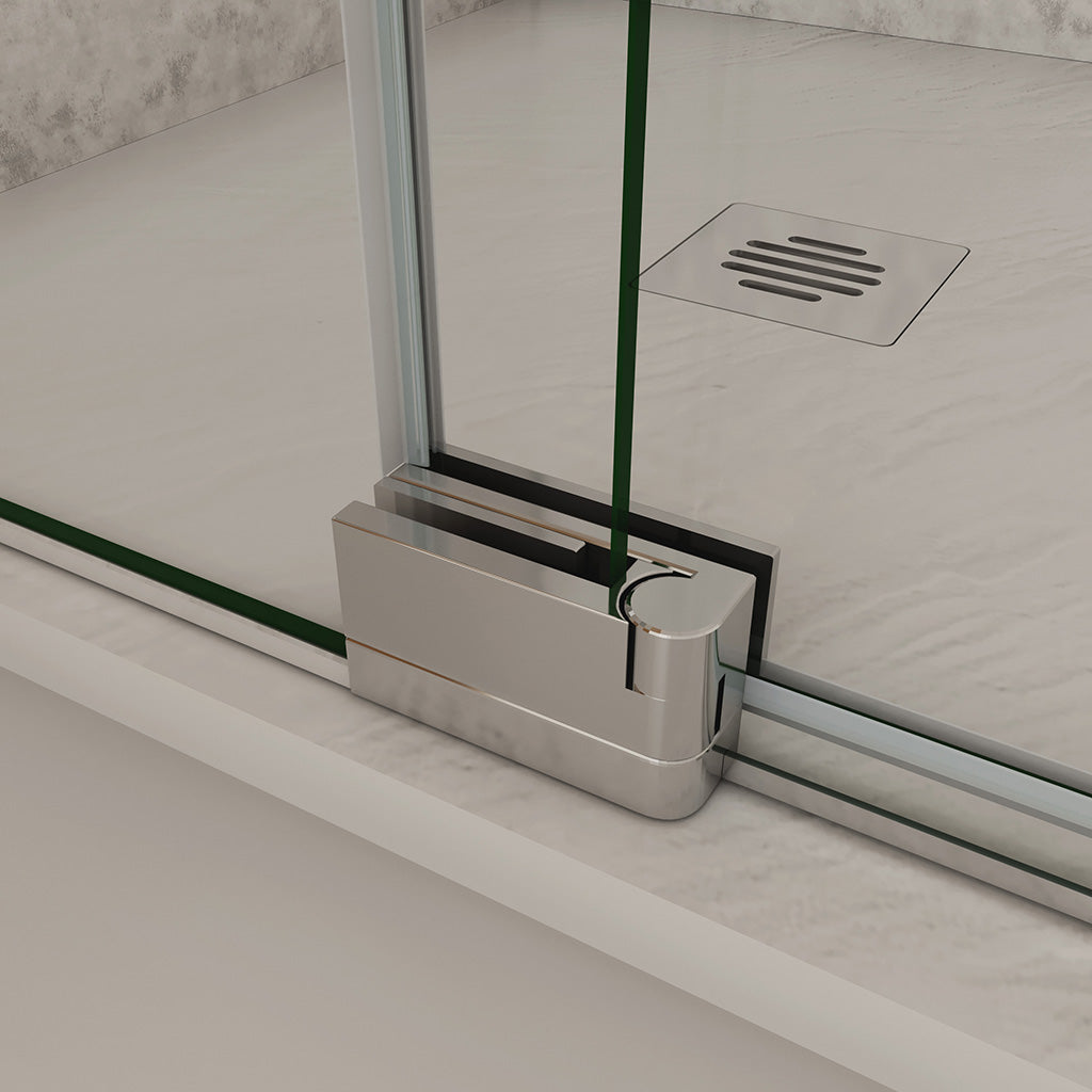 Glasduschtür begehbare dusche 96 H195 cm badezimmer ideen