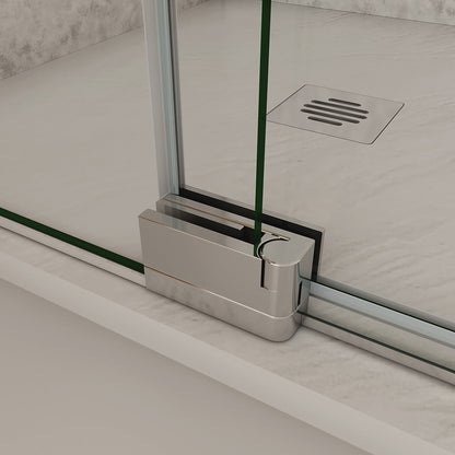 Glasduschtür begehbare dusche 96 H195 cm badezimmer ideen