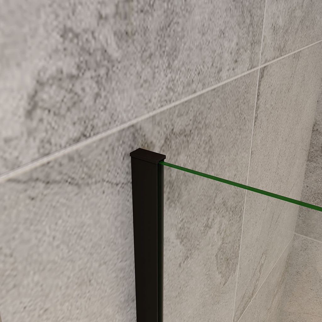 Glasduschwand Badewannenseitenwand 75 H140 cm für badezimmer