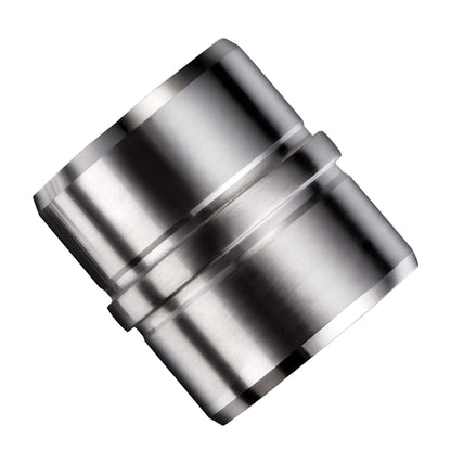 OZEAN Handlaufverbinder Edelstahl Ø 42,4 mm | Gerade oder Flexibel 90°-220° | Silber & Schwarz