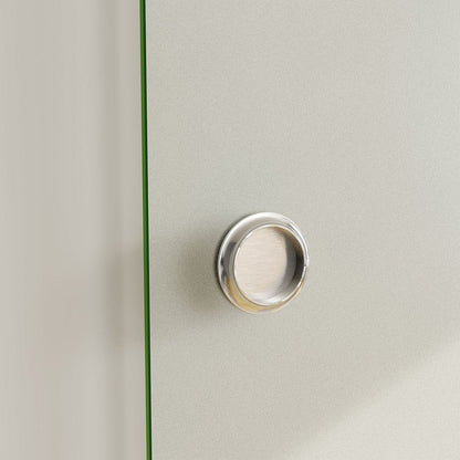 8 mm Glasschiebetür Satiniert SoftStop SoftClose 95x H.225 cm Schiebetür ESG Schwebetür