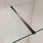 Duschwand Stabilisator Schwarz 6-8mm Haltestange Dushce Stabilisationsstange 90cm