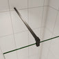 Duschwand Stabilisator Schwarz 6-10mm Haltestange Dushce Stabilisationsstange 140cm