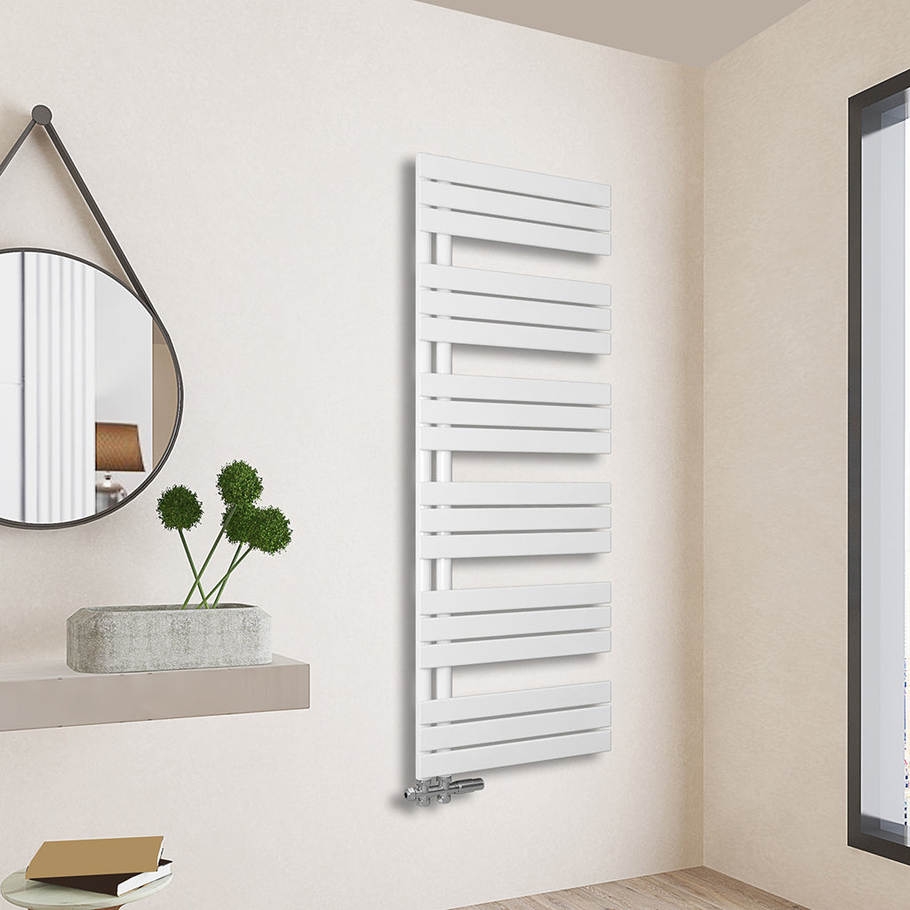 1599x600mm BadHeizkörper Handtuchhalter Handtuchtrockner Gerade Weiß