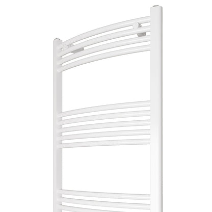 Heizkörper Design Badheizkörper Handtuchtrokner Handtuchwärmer Weiß Gebogen 60x80 cm