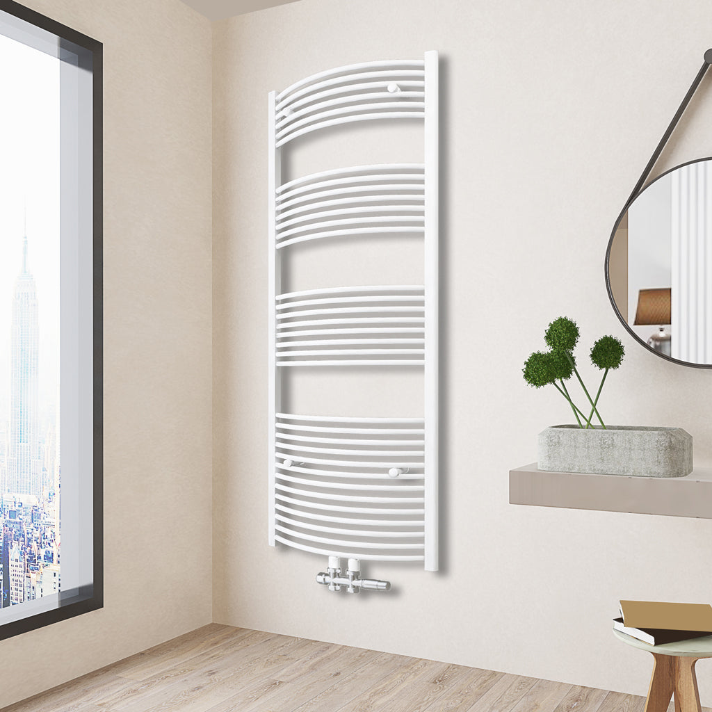 Badheizkörper Heizkörper Handtuchwärmer Handtuchtrockner Handtuchhalter 1800x600mm