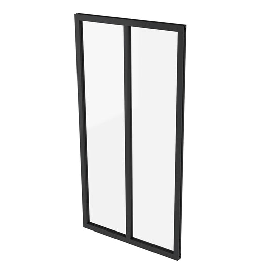 Glastrennwand Fenster Festverglasung Atelier-Glaswand Trennwandfenster 63xH.108cm