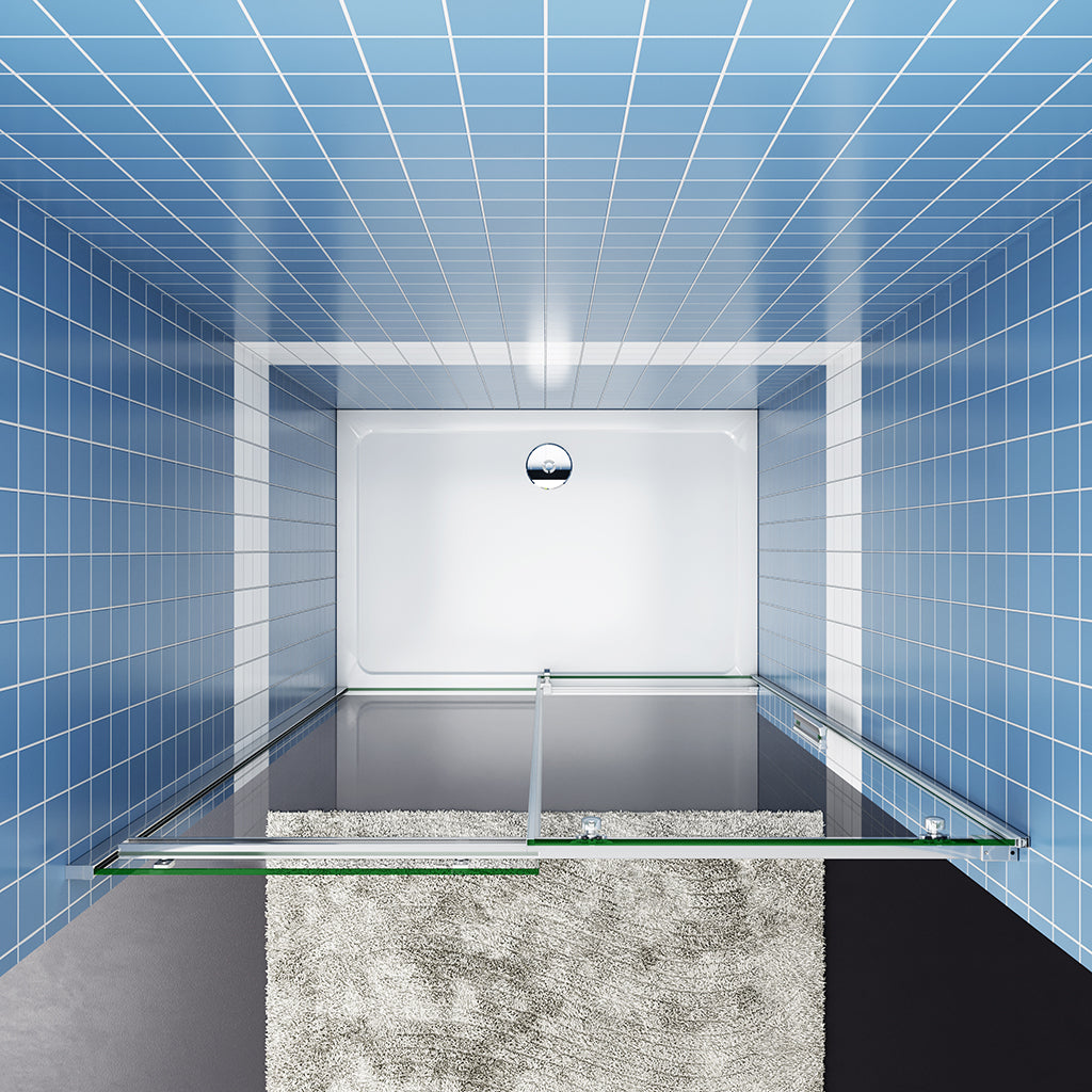 Schiebetür 1100xH.1950 Duschtasse 1100x760 mm für badezimmer