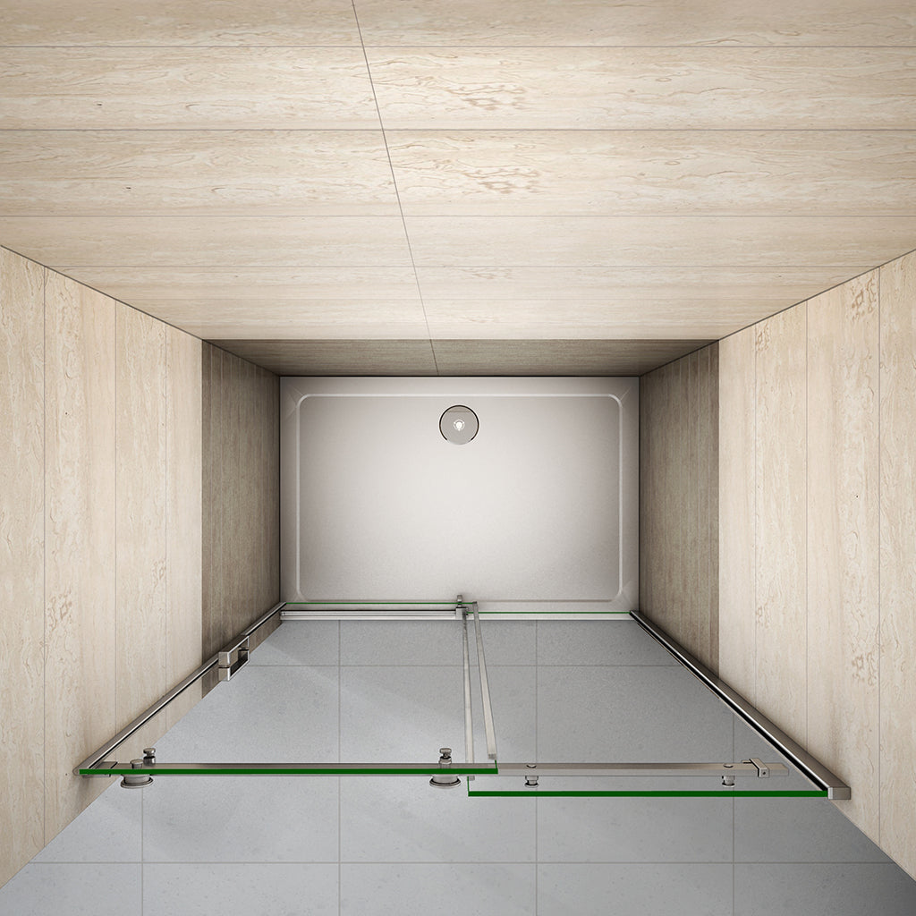 Schiebetür 1100xH.1950 Duschtasse 1100x900 mm für badezimmer