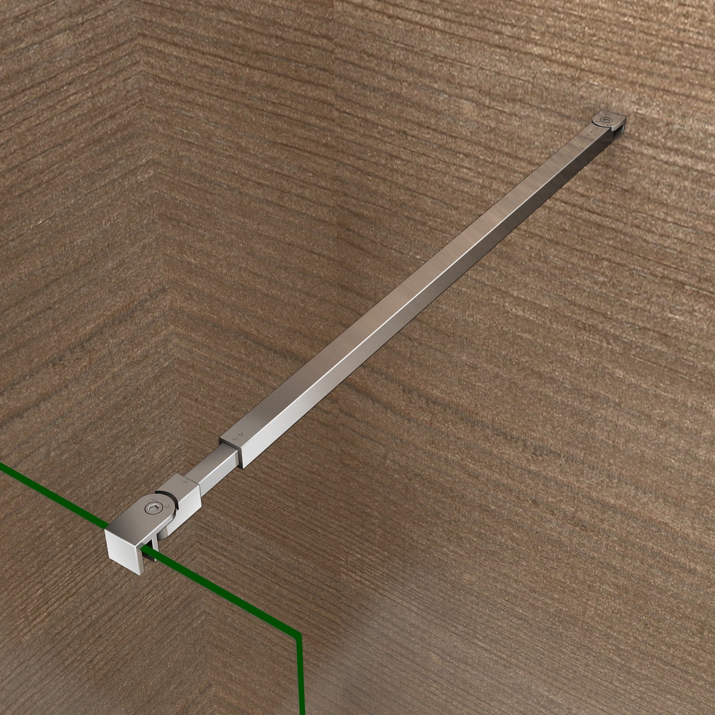 73-120cm Stabilisationsstange Dusche Stabilisator Duschwand Haltestange 6~10mm
