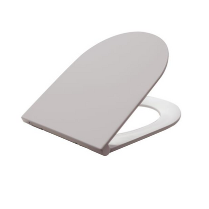 WC spülrandlos Hänge Weiß Rund Wand WC mit Softclose WC-Sitz toilette