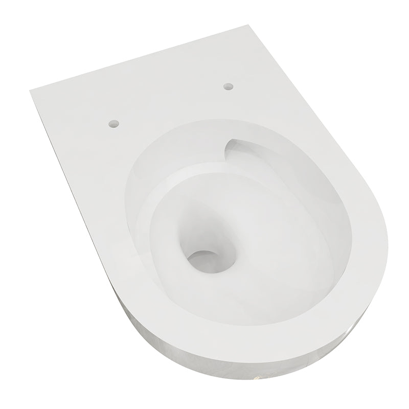 WC Lotus Effekt spülrandlos Wand WC mit Soft Close Toilette Sitz
