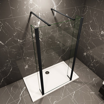 Walk In Duschabtrennung 50cm mit 2x30cm Seitenpaneel Stabilisationsstange 90cm badezimmer ideen