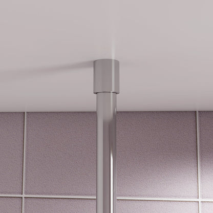 Walk in Duschwänd 120 mit Stabilisationsstange für badezimmer