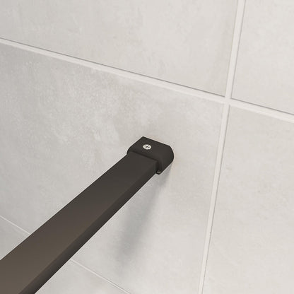 Walk in Duschwand 90 mit Stabilisationsstange 140 cm WFAP 130B GR1 badezimmer ideen