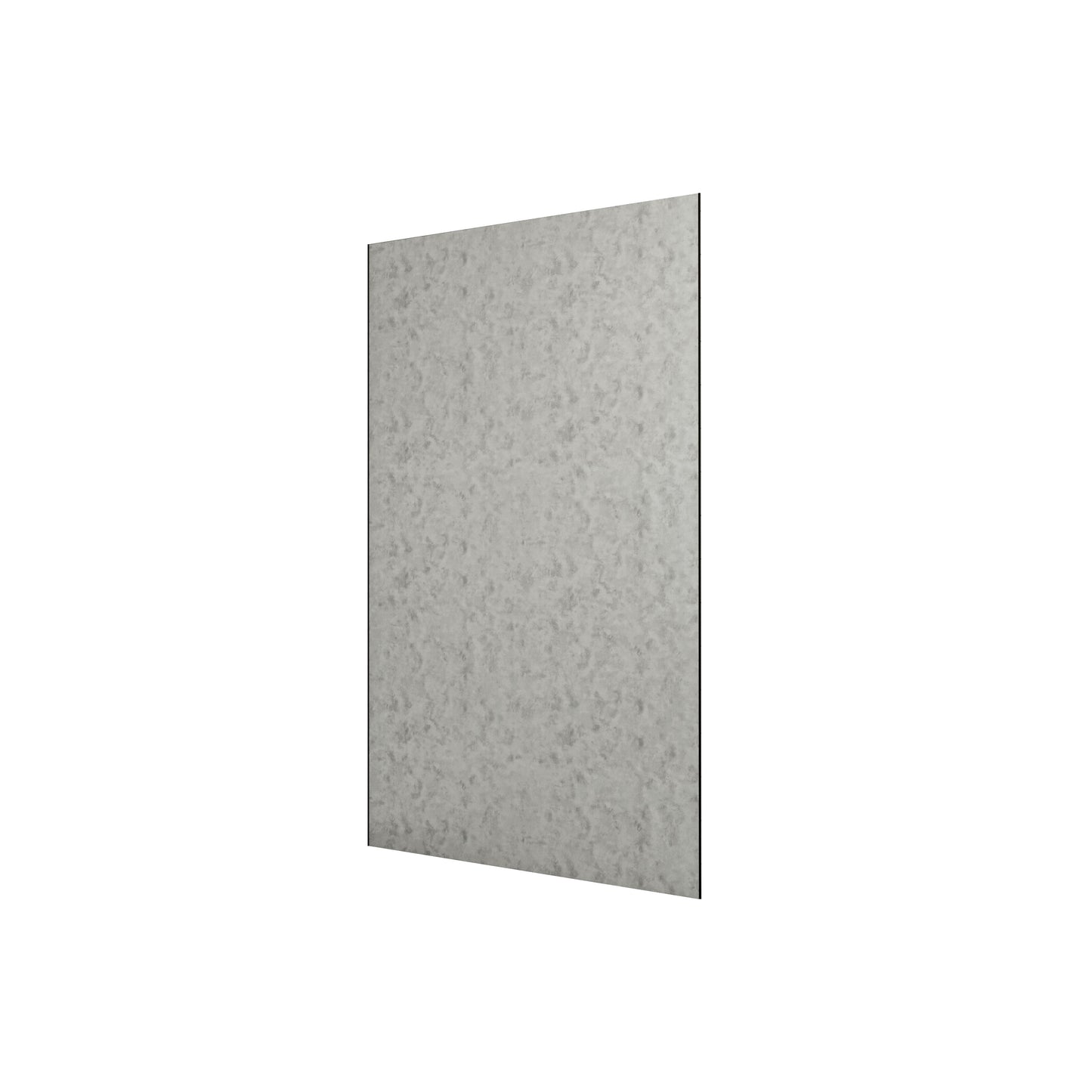 100cm Duschrückwand Alu Badrückwand Fliesenverkleidung 3mm Zementgrau