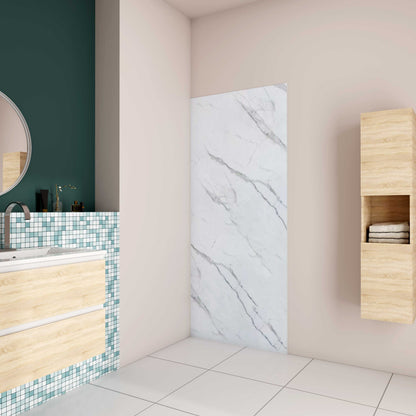 3mm Duschrückwand Aluverbundplatte Fliesenersatz Aluplatte 40cm