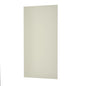 100cm Duschrückwand Alu Duschrückwände Wandverkleidung Platten 3mm Elfenbeinweiß