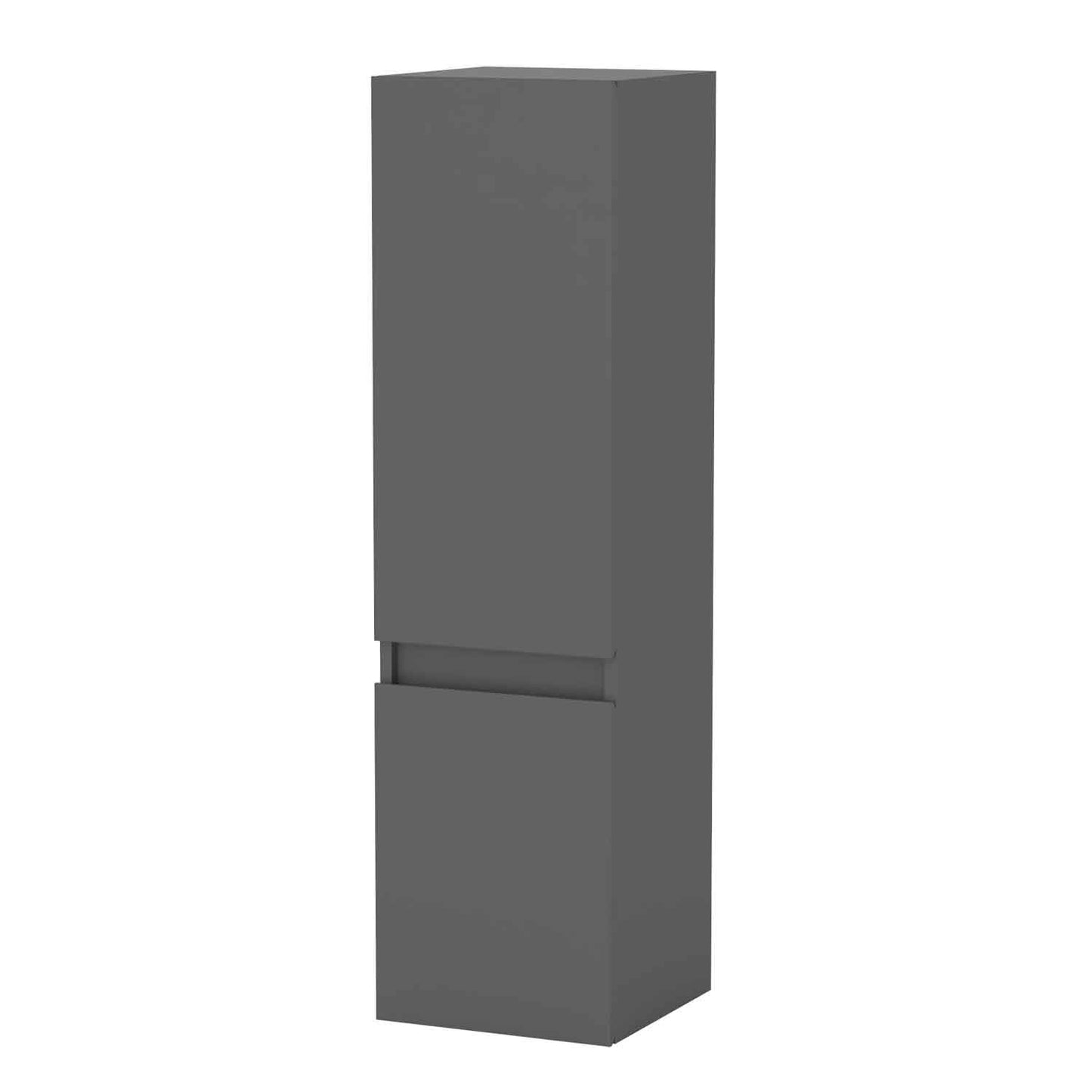 Hochschrank 110 cm Hängeschrank Badschrank Badezimmer Schrank Weiß Matt