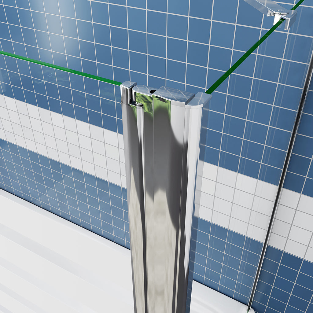 badewannen duschwand faltbar 120x75 H140 cm ozean badezimmer ideen