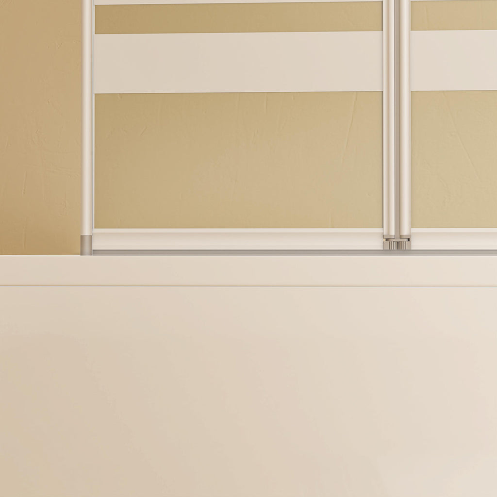 badewannen duschwand faltbar 130x70 H140 cm badezimmer ideen