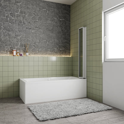 badewannenfaltwand 4 teilig 1200 H1400 mm badezimmer ideen