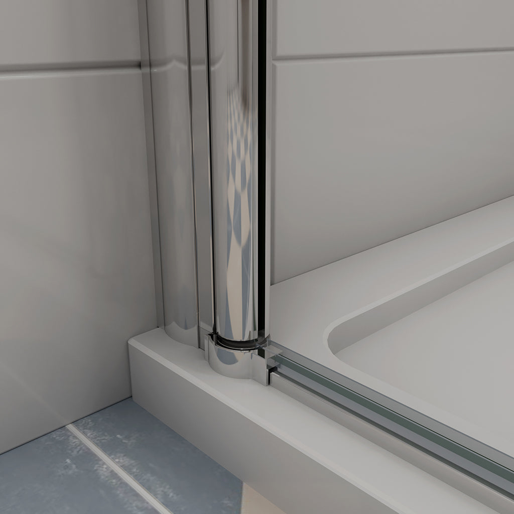 drehfalttür dusche 100x90 H197 cm dusche duschbecke 100X90 ablaufgarnitur für badezimmer